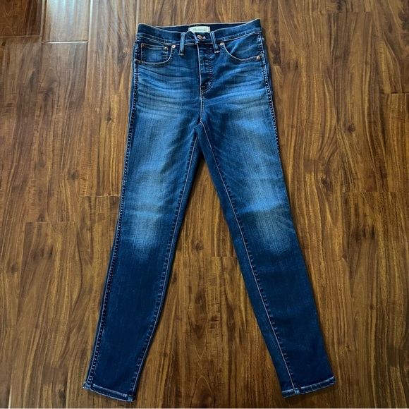 Madewell 10” High Rise Skinny Jeans size 27 - Picture 2 of 9